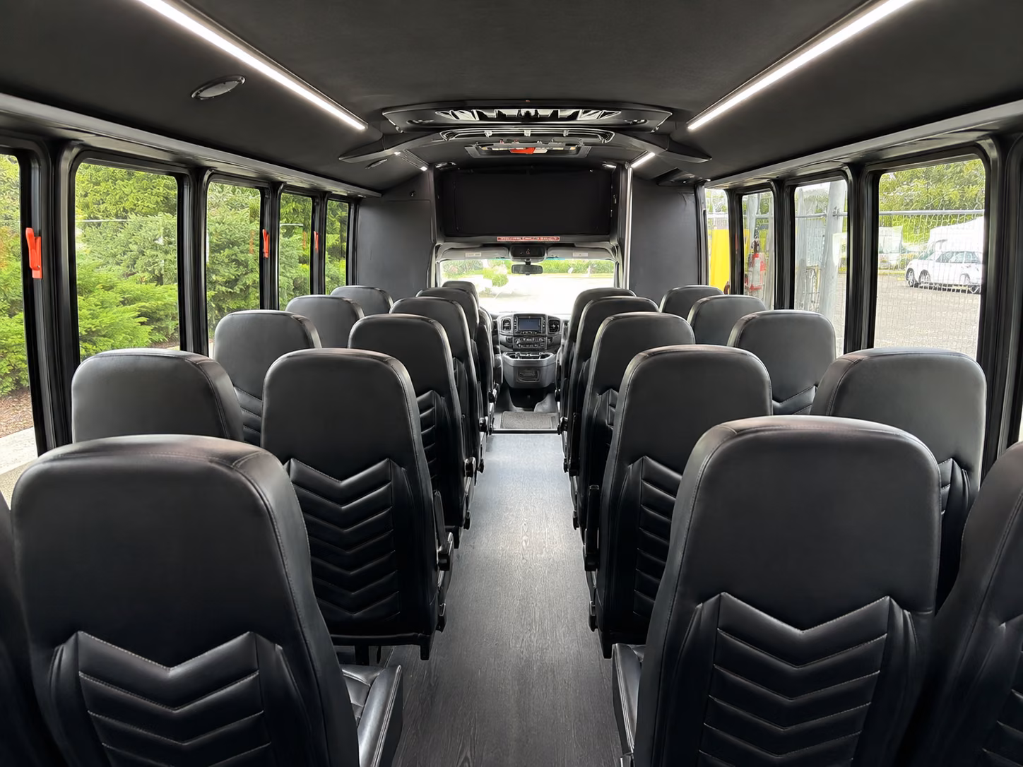 quincy airport transportation onboard seating