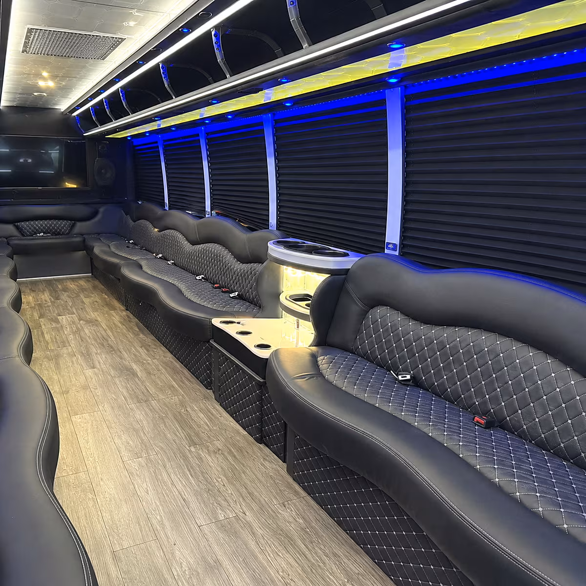 quincy party bus rentals inside