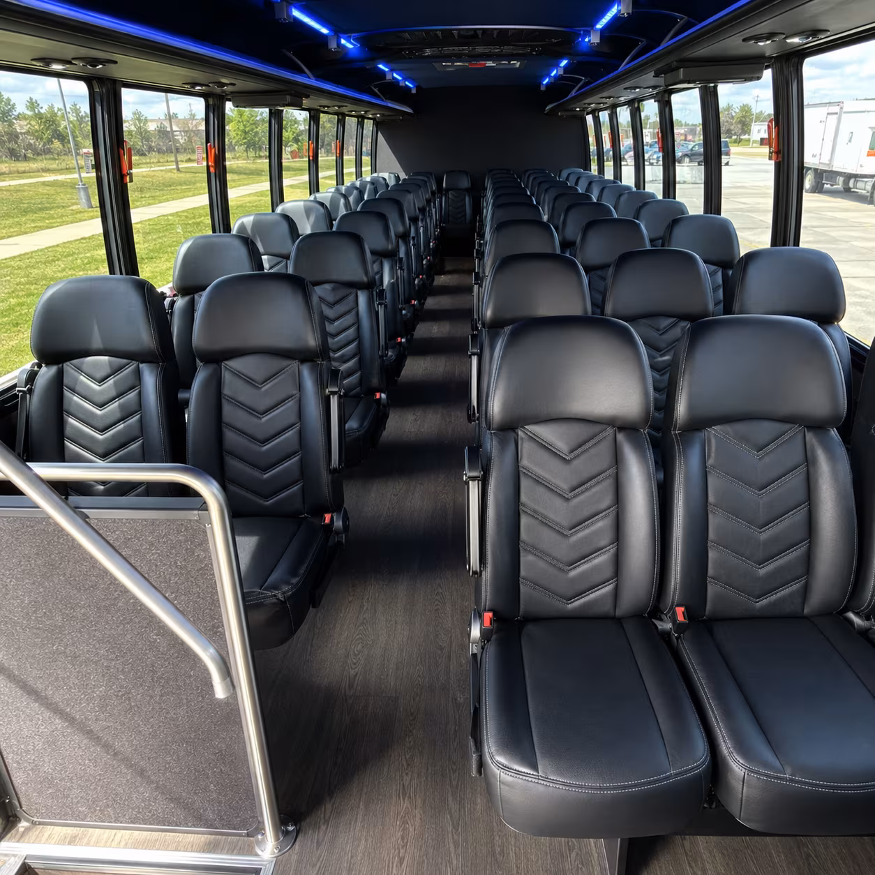 quincy religious group transportation onboard seating